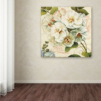 Trademark Fine Art Les Jardin III Canvas Wall Art