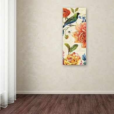 Trademark Fine Art Rainbow Garden VI Canvas Wall Art