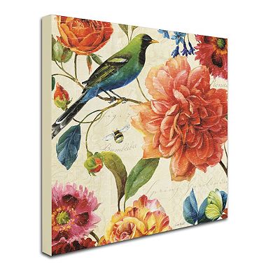Trademark Fine Art Rainbow Garden II Canvas Wall Art