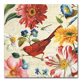 Trademark Fine Art Rainbow Garden III Canvas Wall Art