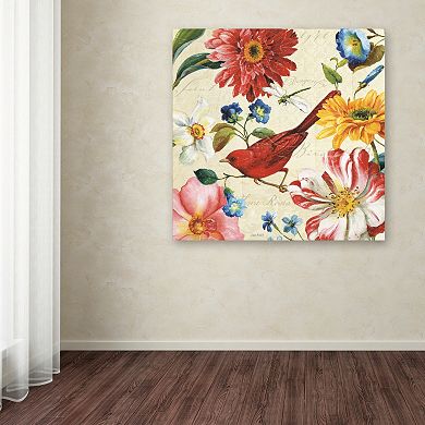 Trademark Fine Art Rainbow Garden III Canvas Wall Art