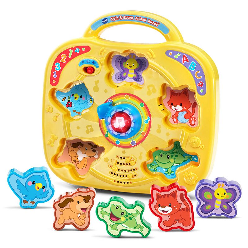 EAN 3417761894002 product image for VTech Spin & Learn Animal Puzzle, Multicolor | upcitemdb.com