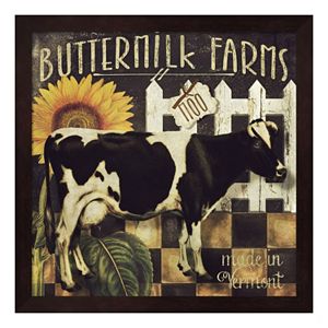 Metaverse Art Vermont Farms II Framed Wall Art