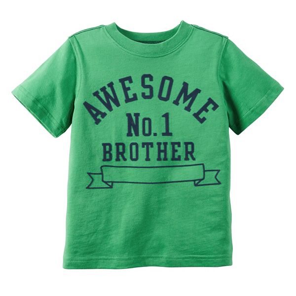 Boys 4-8 Carter's Short Sleeve Large Graphic Tee