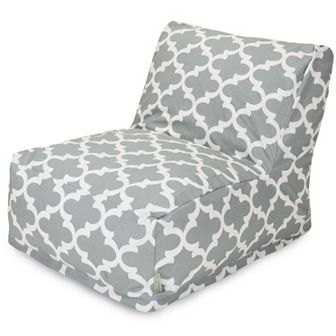 Majestic Home Goods Trellis Indoor / Outdoor Beanbag Chair Lounger