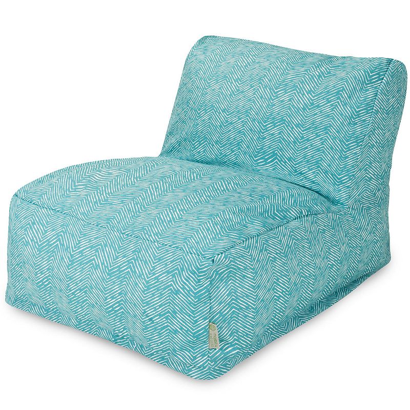 UPC 859072203938 product image for Majestic Home Goods Tribal Indoor / Outdoor Beanbag Chair Lounger, Blue | upcitemdb.com