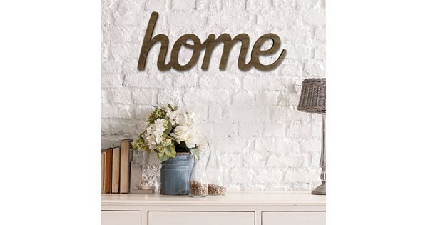 Stratton Home Decor "Home" Wall Art