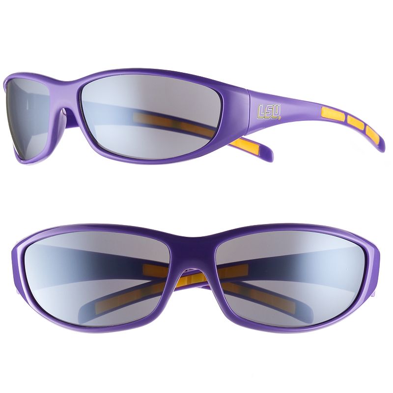 Adult LSU Tigers Wrap Sunglasses, Multicolor