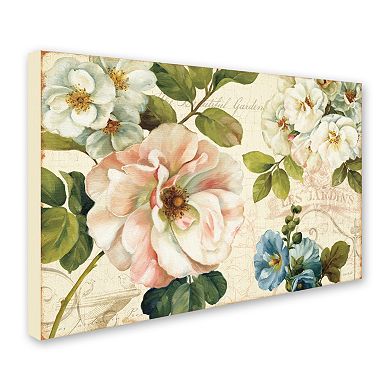 Trademark Fine Art Les Jardin I Canvas Wall Art