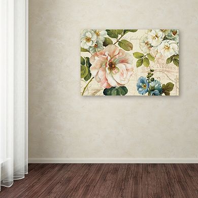 Trademark Fine Art Les Jardin I Canvas Wall Art