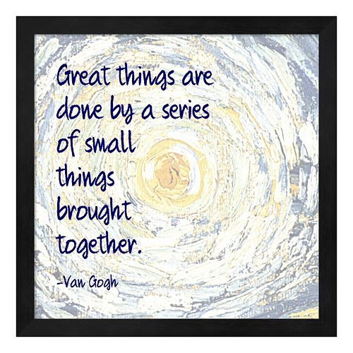 Metaverse Art Great Things Framed Wall Art