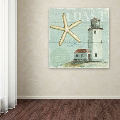 Trademark Fine Art Beach House II Canvas Wall Art