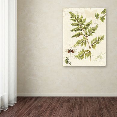 Trademark Fine Art Ivies and Ferns I Canvas Wall Art