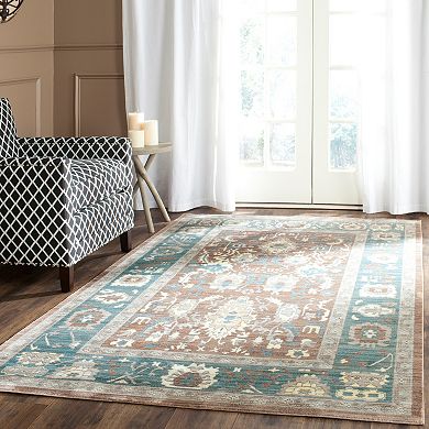 Safavieh Valencia Phillippa Framed Floral Rug