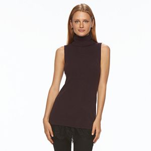 Women's Apt. 9® Sleeveless Turtleneck Tunic Sweater