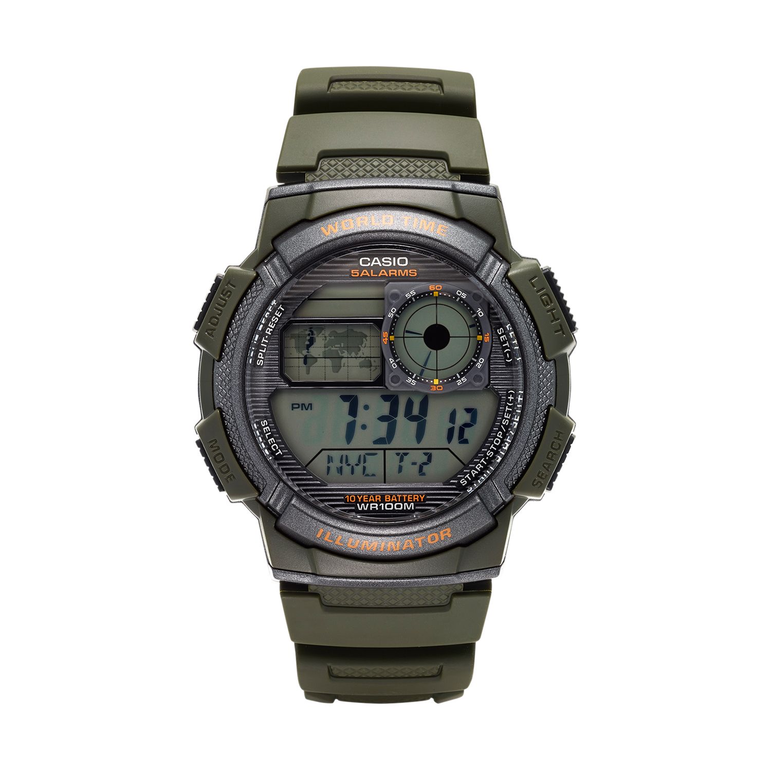 casio salarms ae1000w