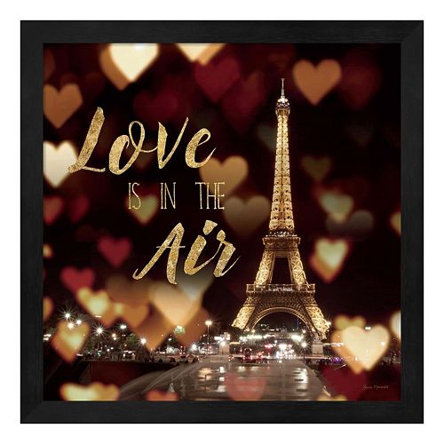 Metaverse Art "Love is in the Air" Framed Wall Art