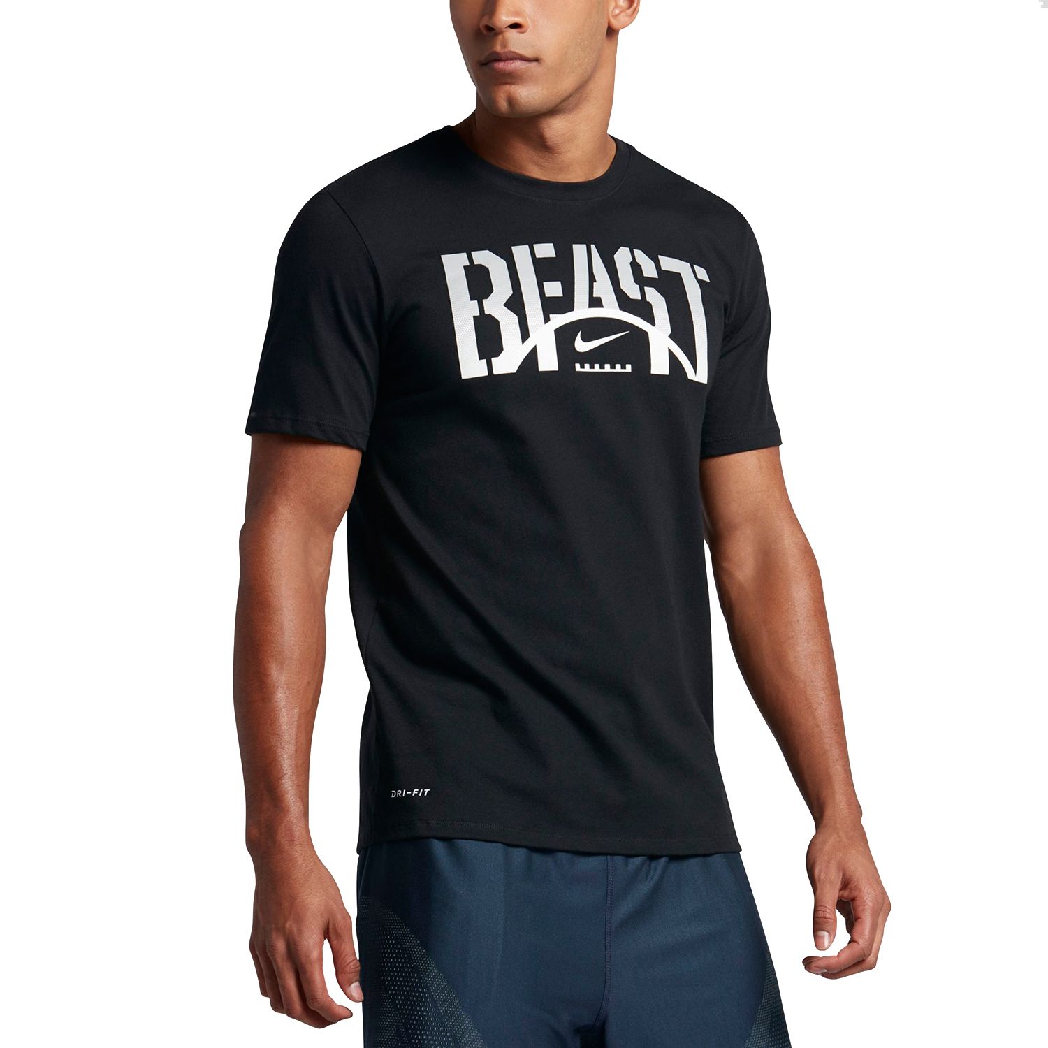 nike beast shirt black