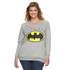 Juniors' Plus Size DC Comics Batman Graphic Sweatshirt