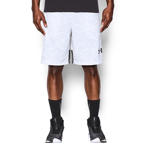 under armour shorts black and white