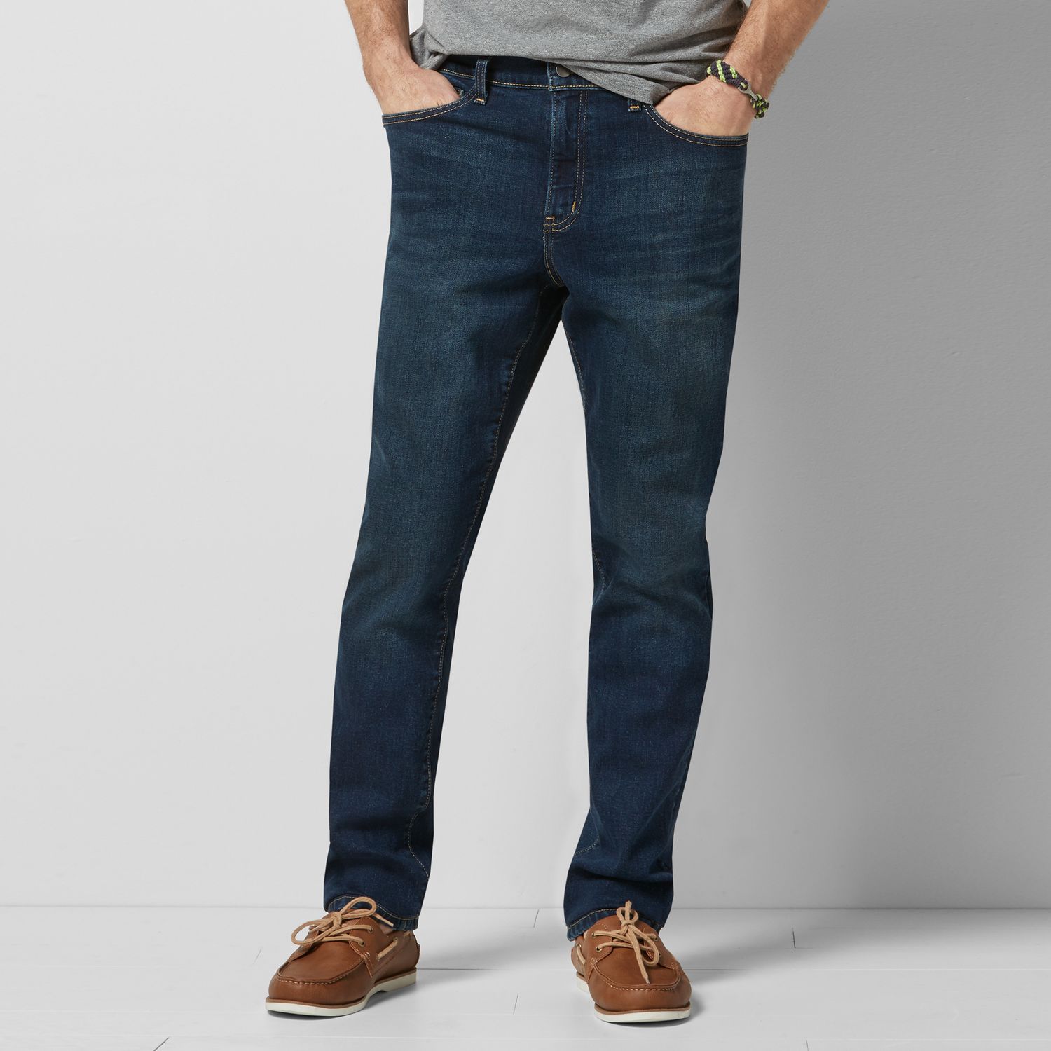 kohls elastic waist jeans