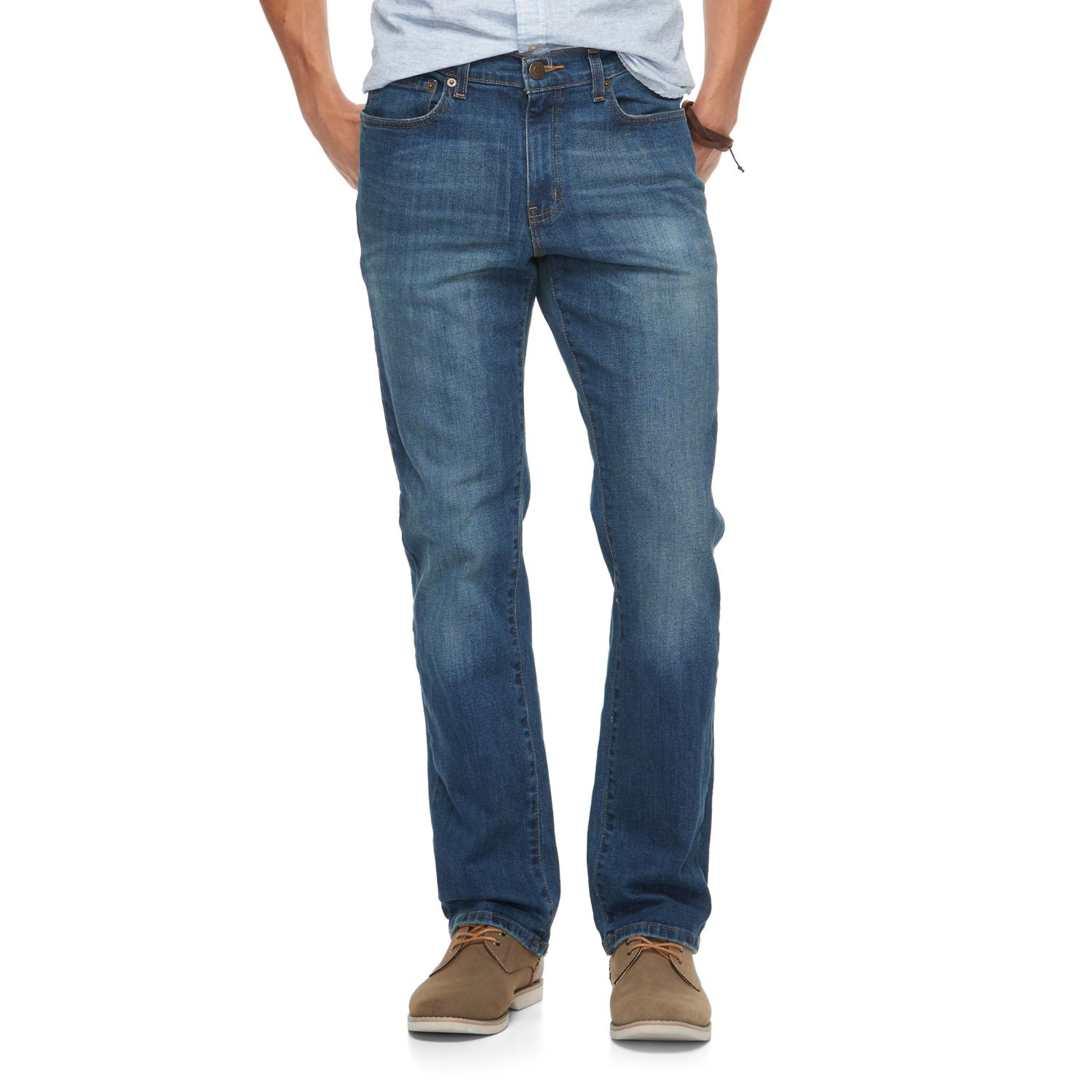 sonoma men's relaxed fit jeans
