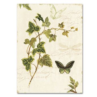 Trademark Fine Art Ivies and Ferns IV Canvas Wall Art