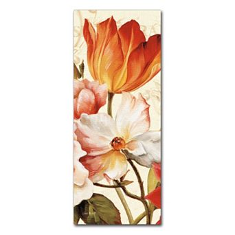 Trademark Fine Art Poesie Florale Panel I Canvas Wall Art
