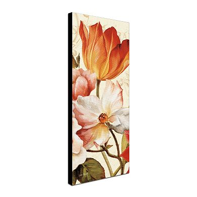 Trademark Fine Art Poesie Florale Panel I Canvas Wall Art