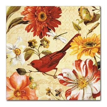 Trademark Fine Art Rainbow Garden Spice III Canvas Wall Art