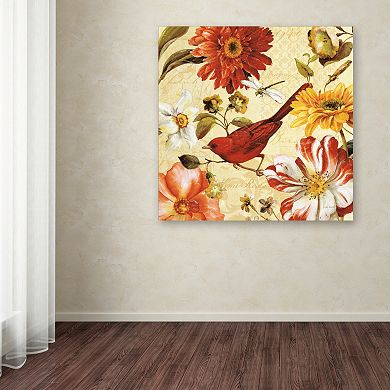 Trademark Fine Art Rainbow Garden Spice III Canvas Wall Art