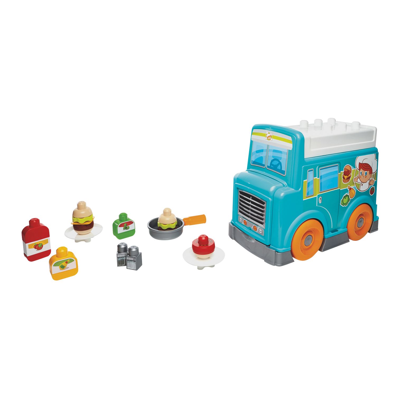 mega bloks trolley