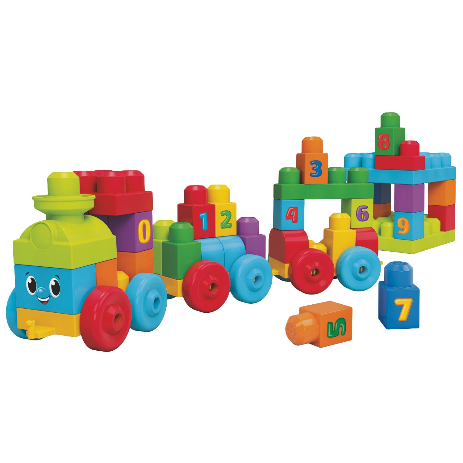 mega bloks 123 learning train