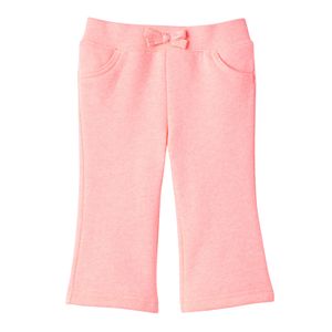 Baby Girl Jumping Beans® Solid Fleece-Lined Bootcut Pants