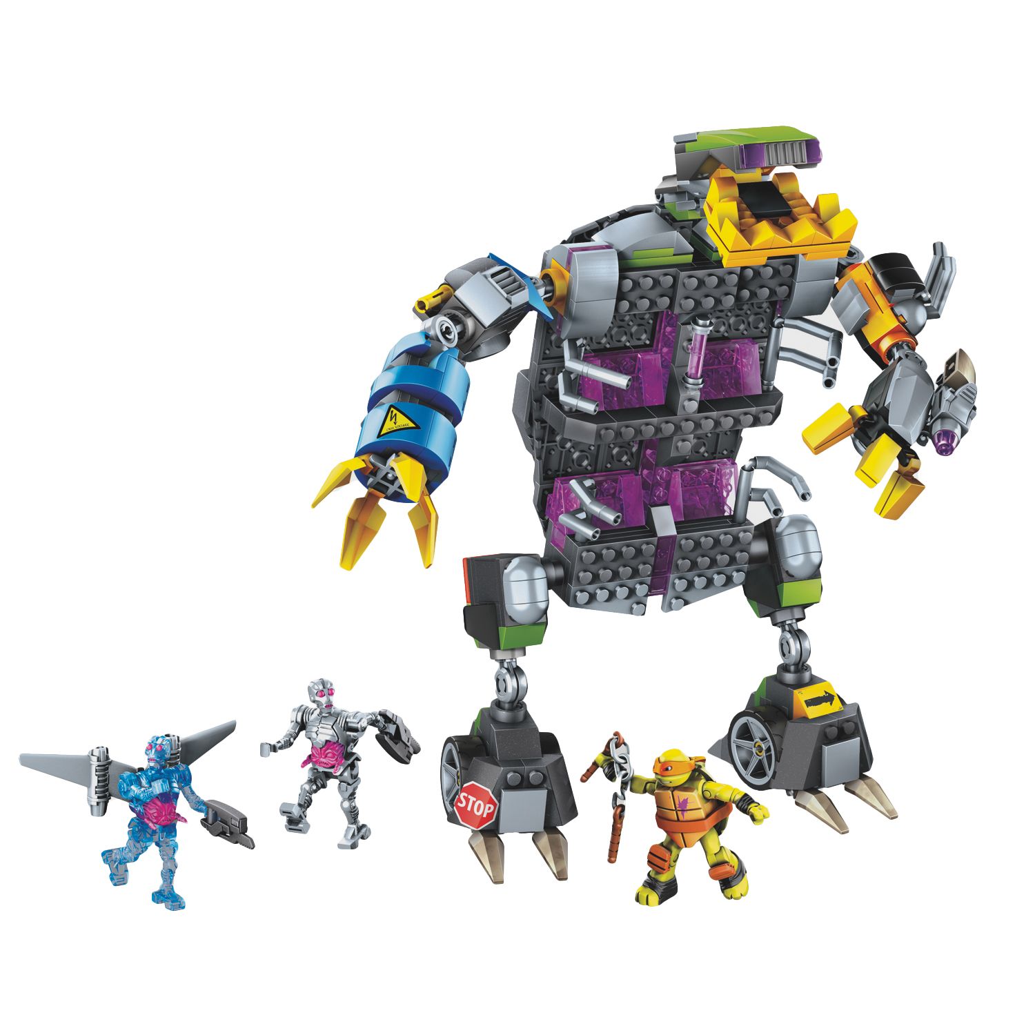 teenage mutant ninja turtles robot toy