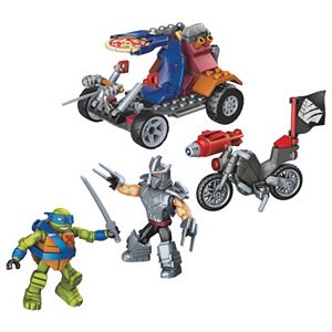 Mega Bloks Teenage Mutant Ninja Turtles Leo vs. Shredder Showdown Set