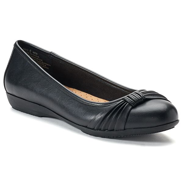 Croft & Barrow® Women's Ortholite Bow Ballet Flats