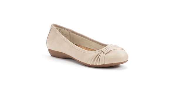 Croft & Barrow® Women's Ortholite Bow Ballet Flats