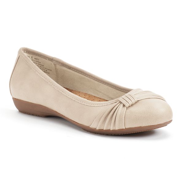 Croft & Barrow® Women's Ortholite Bow Ballet Flats