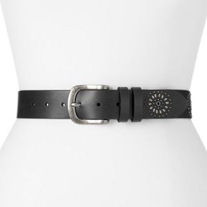 Women's Lee Floral Studded Belt