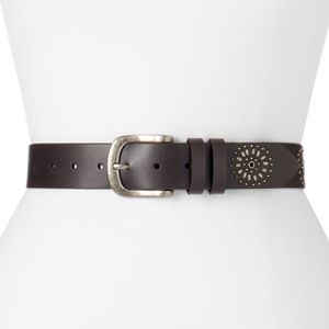 Women's Lee Floral Studded Belt