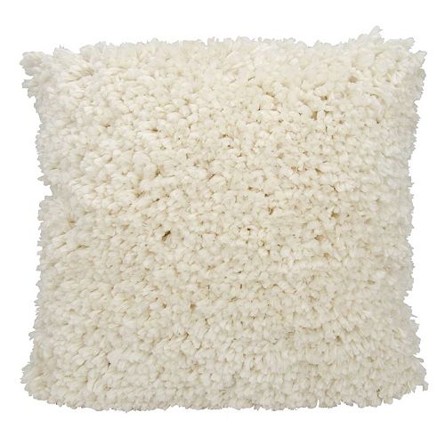 Mina Victory Finger Yarn Shag Throw Pillow