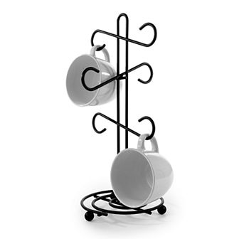 Spectrum Scroll Coffee Mug Tree