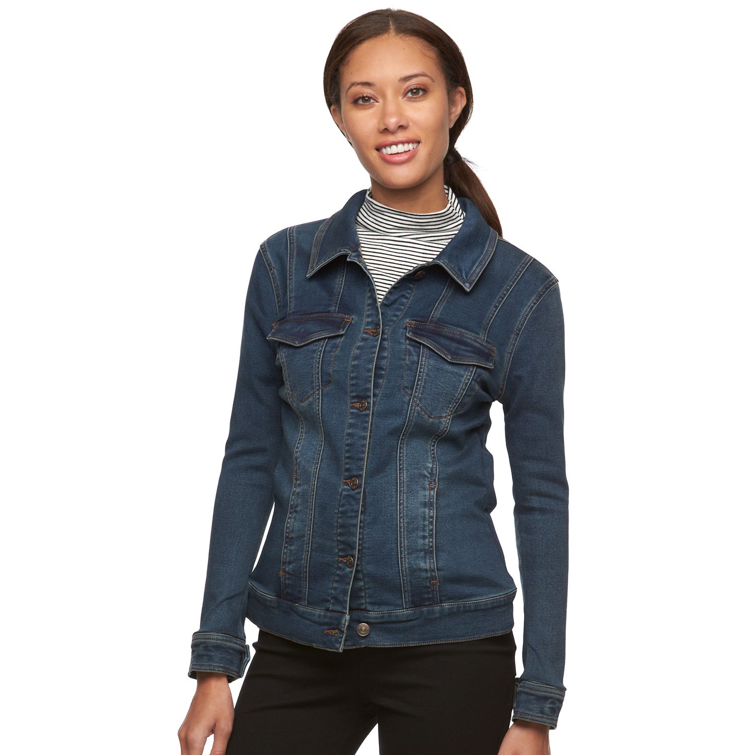 gloria vanderbilt jean jacket