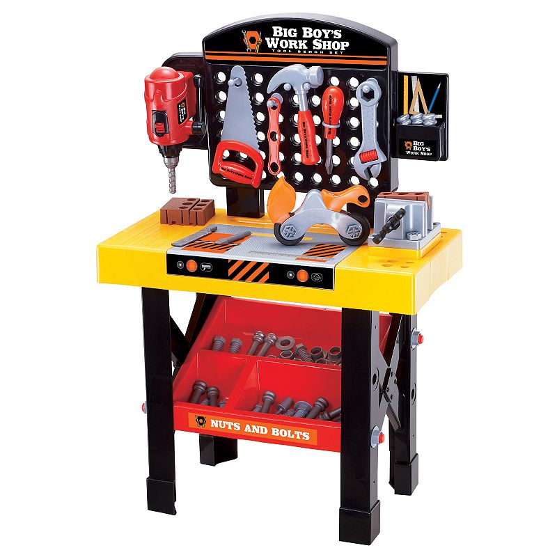 Big Boy s Work Shop 54 Piece Tool Bench Set
