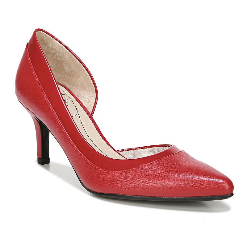 UPC 736715004100 product image for LifeStride Swann Women's High Heels, Size: 7.5 Wide, Red | upcitemdb.com