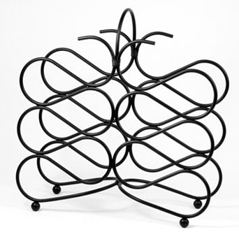 Spectrum Scroll 12-Bottle Wine Rack