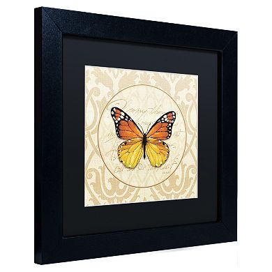 Trademark Fine Art End of Summer IV Black Framed Wall Art