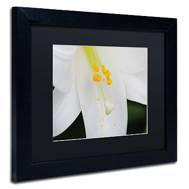 Trademark Fine Art Adore You Black Framed Wall Art