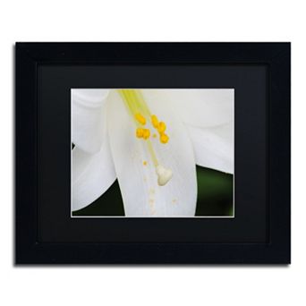 Trademark Fine Art Adore You Black Framed Wall Art